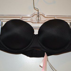 PINK Victoria's Secret VS Wear Everywhere Multi Push Up black bra 32B EUC